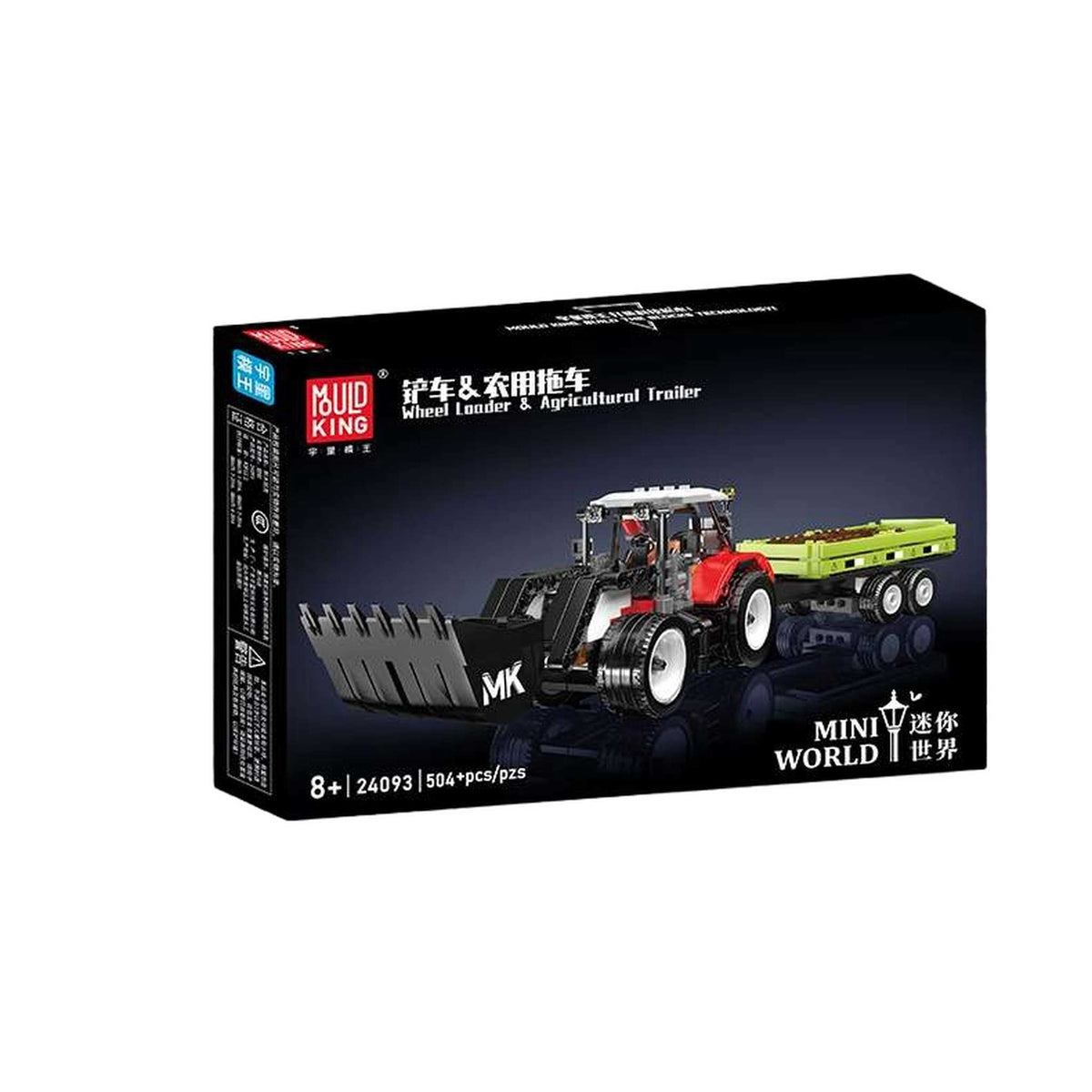 24093 - Traktor mit Anhänger (Mould King)