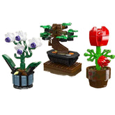 24115 - 3 Kleine Pflanzentöpfe (Mould King)