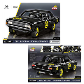 24333 - Opel Record C - Schwarze Witwe 1:12 (Cobi)