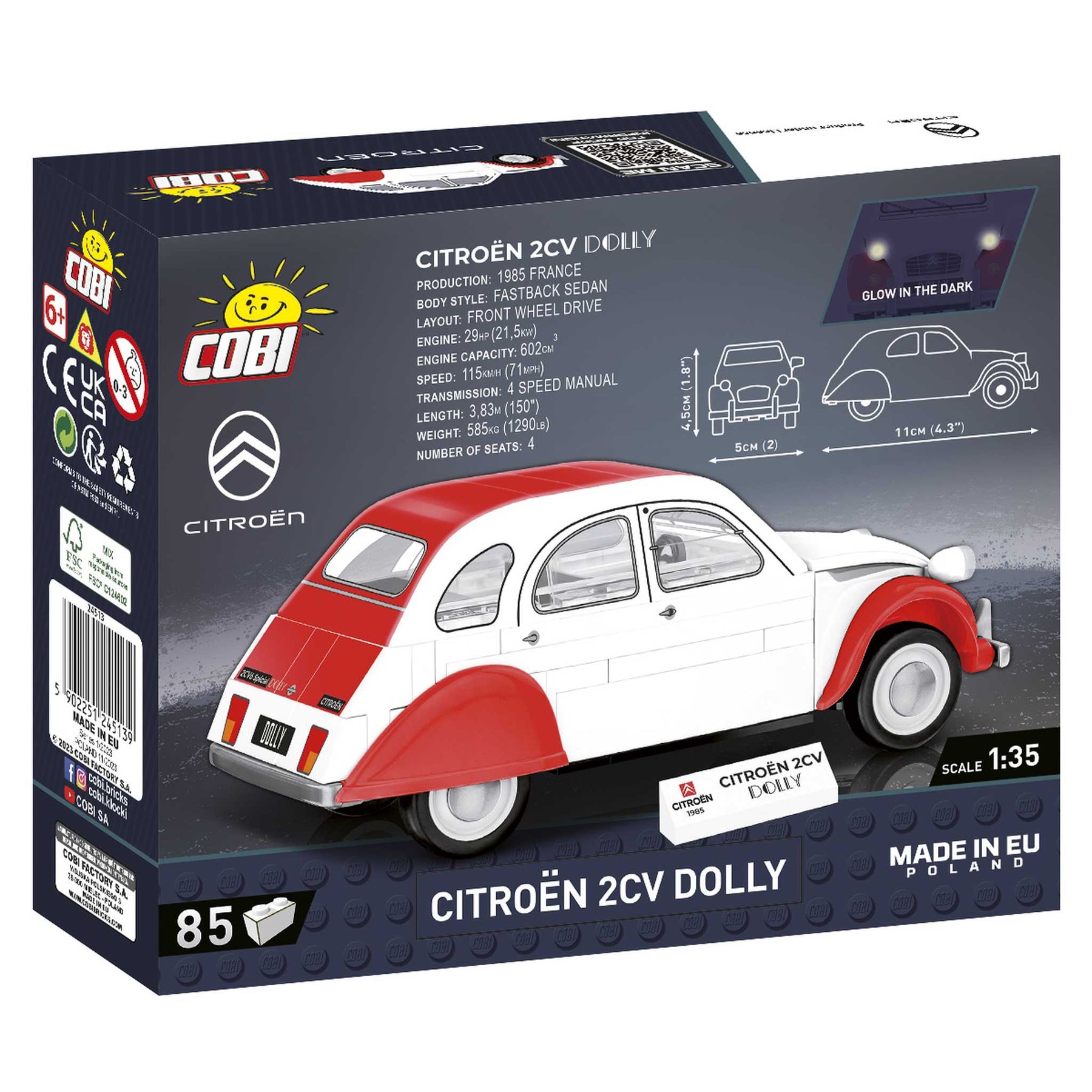 24513 - Citroen 2CV Dolly (Cobi)