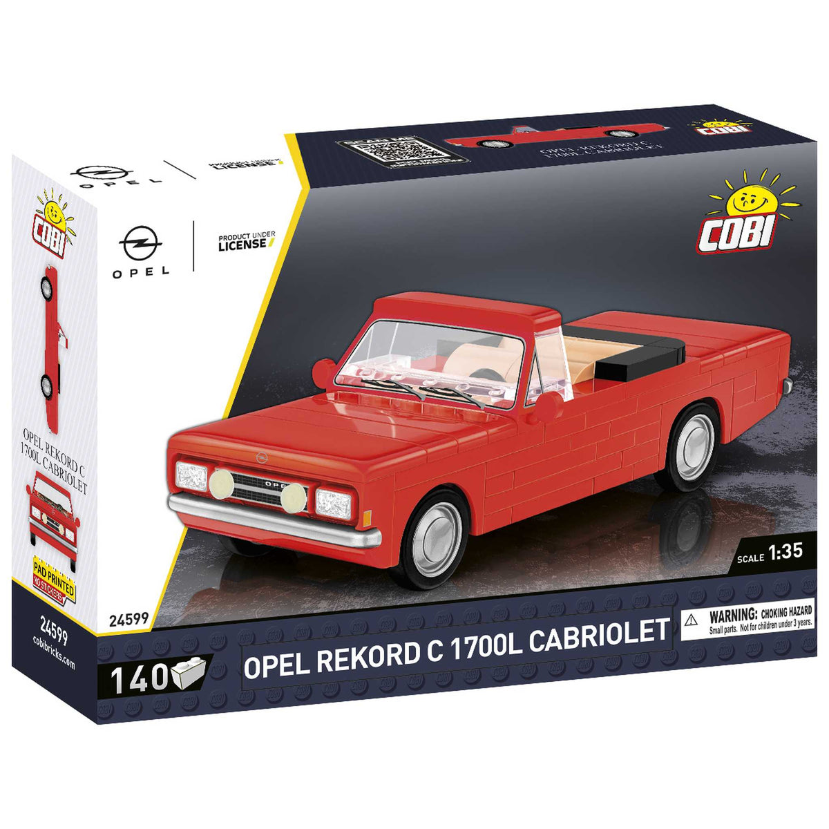 24599 - Opel 1700L Cabriolet (Cobi)