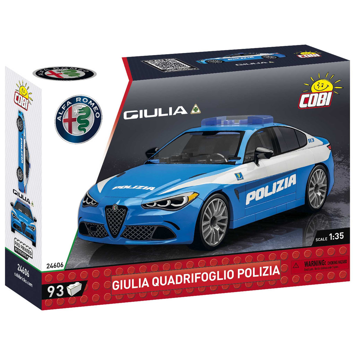 CB-24606-Alfa Romeo Gulia Polizei (Cobi)