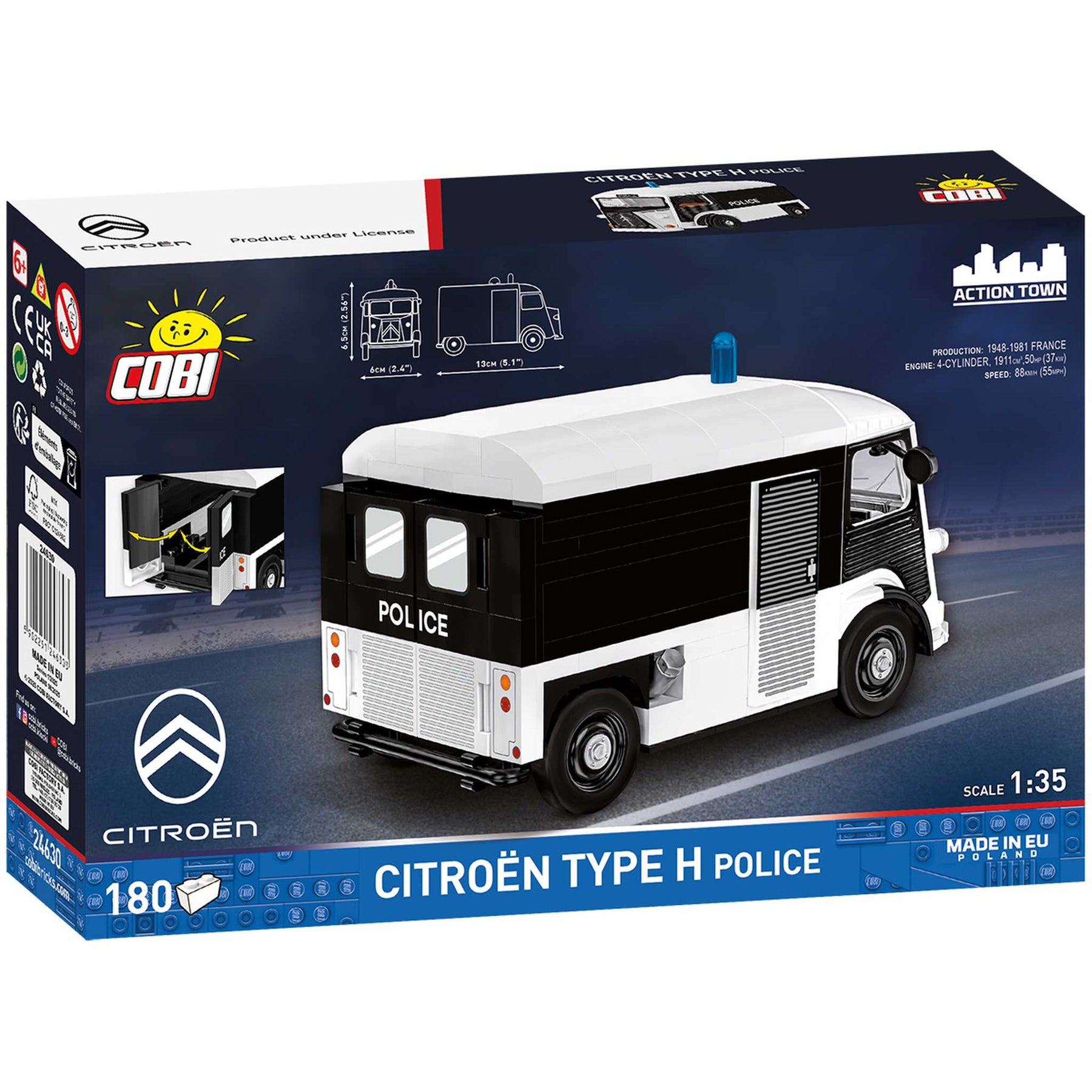 CB-24630 - Citroen Type H Police (Cobi)