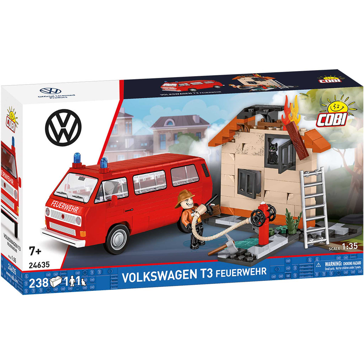CB-24635 - VW T3 Feuerwehr (Cobi)