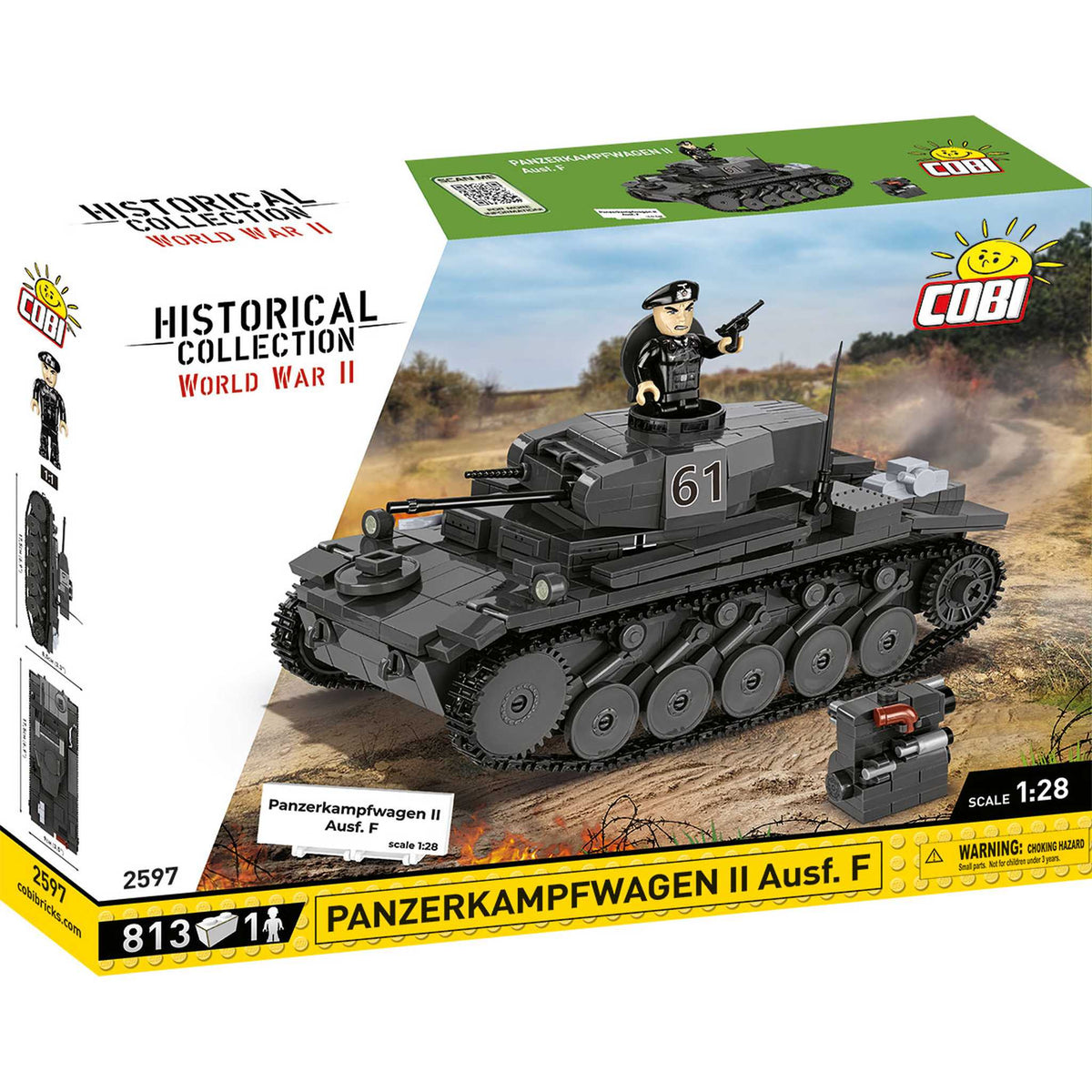 CB-2597 - Panzerkampfwagen II Ausf. F (Cobi)