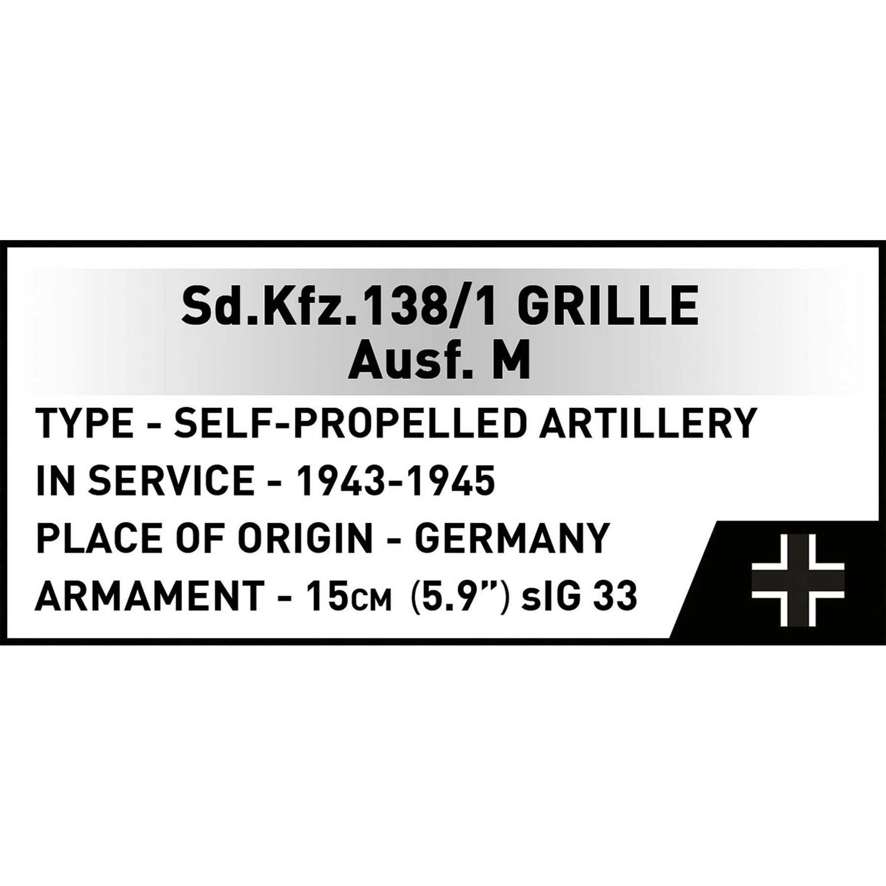 CB-2665 - Sturmpanzer 38(T) Grille (Cobi)