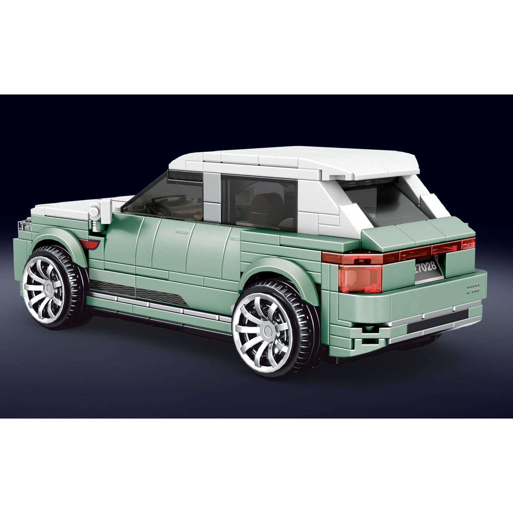 27028 - SUV Türkis inkl. Vitrine (Mould King)