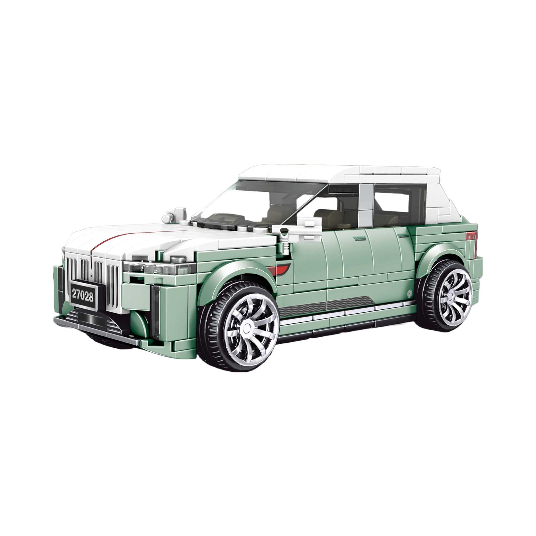 27028 - SUV Türkis inkl. Vitrine (Mould King)