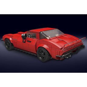 27034 - amerikanischer Sportwagen inkl. Vitrine (Mould King)