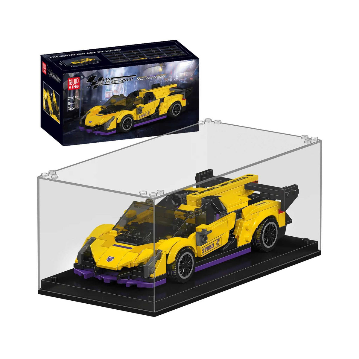 27053 - Veneno Sportwagen inkl. Vitrine (Mould King)