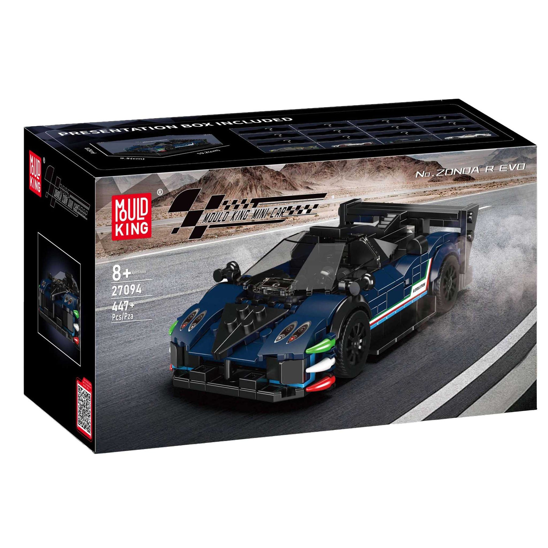 27094 - Sportwagen Revo inkl. Vitrine (Mould King)