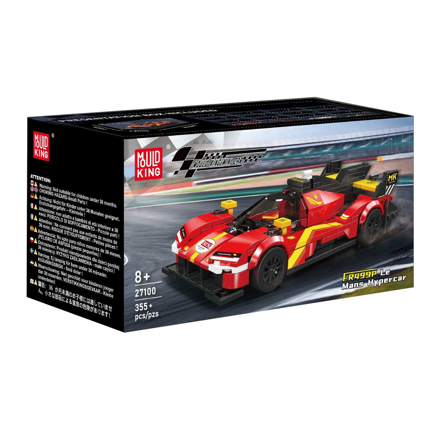 27100 - 499P Le Mans inkl. Vitrine (Mould King)