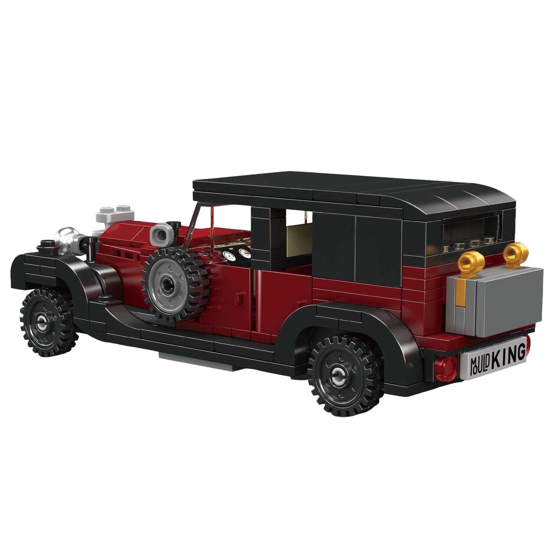 27101 - Roter Oldtimer inkl. Vitrine (Mould King)