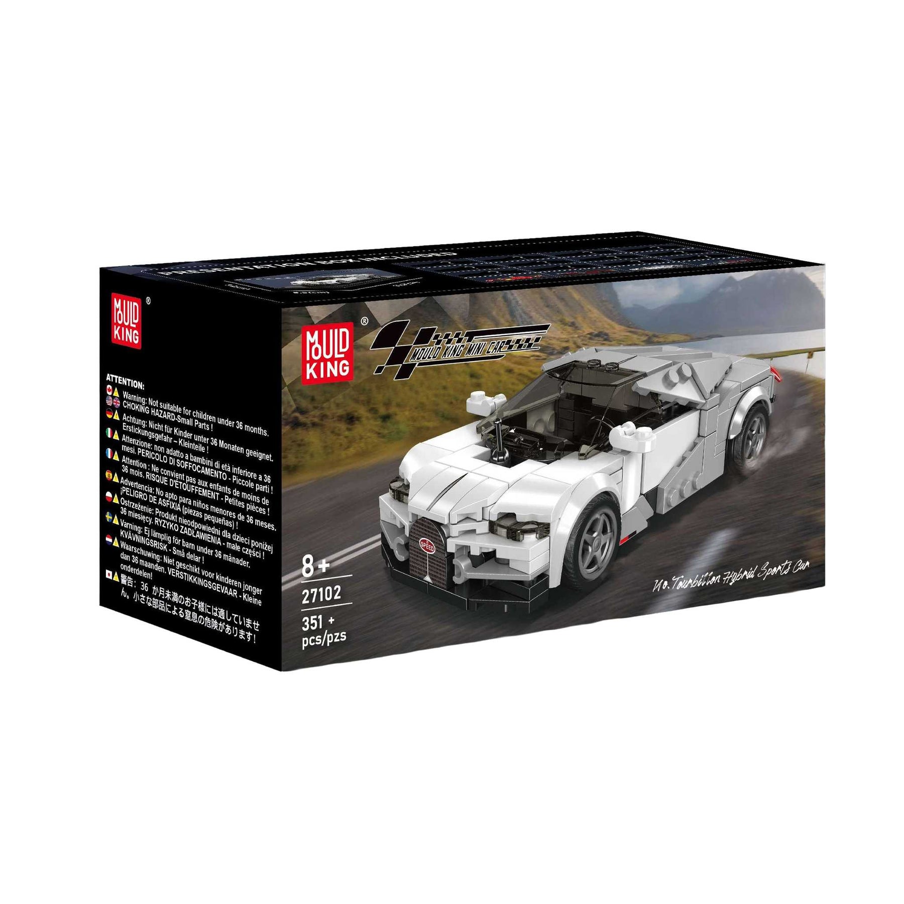 27102 - Hybrid Sportwagen inkl. Vitrine (Mould King)