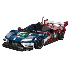 27103 - GT2016 Rennwagen inkl. Vitrine(Mould King)