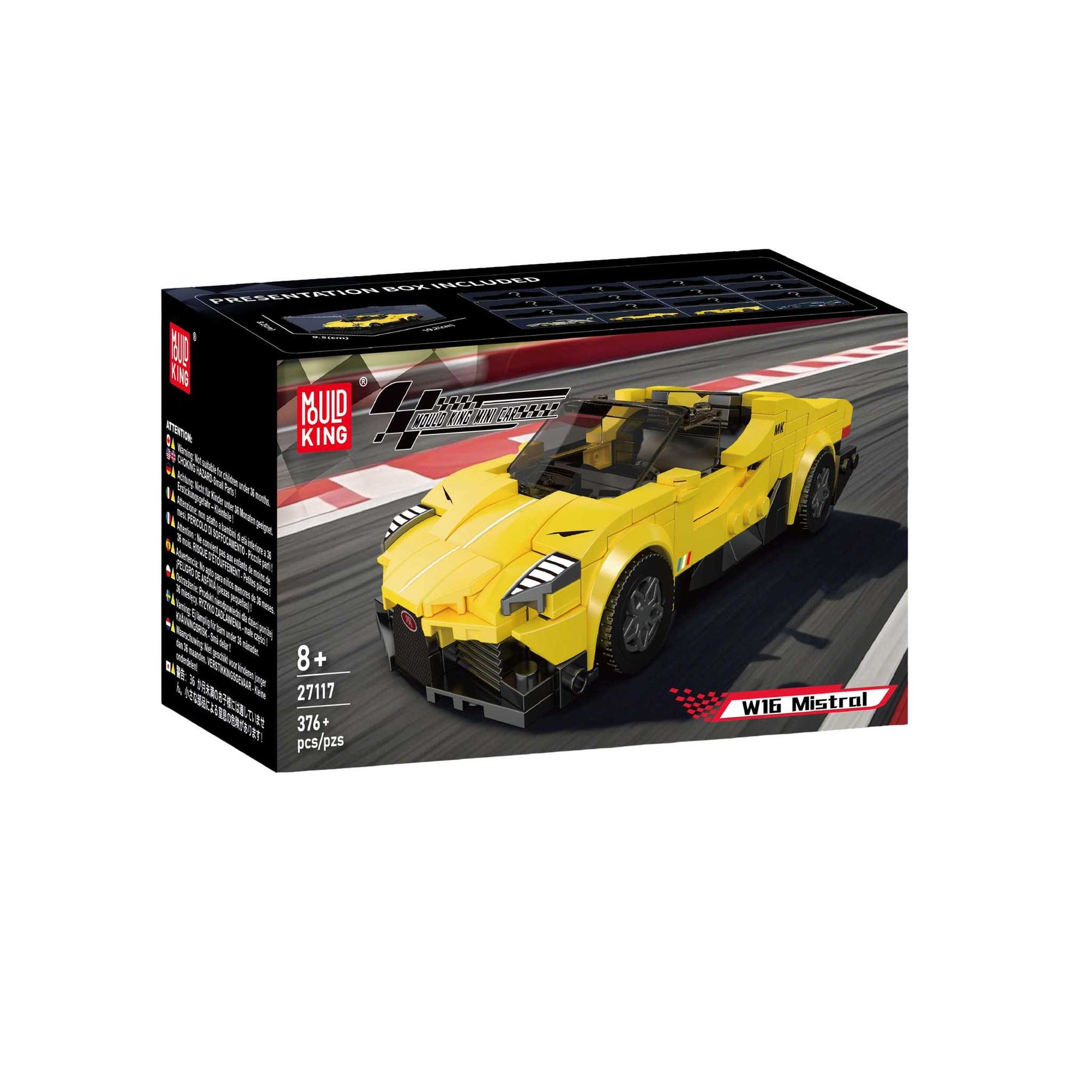 27117 - W16 Mistral Sportscar (Mould King)