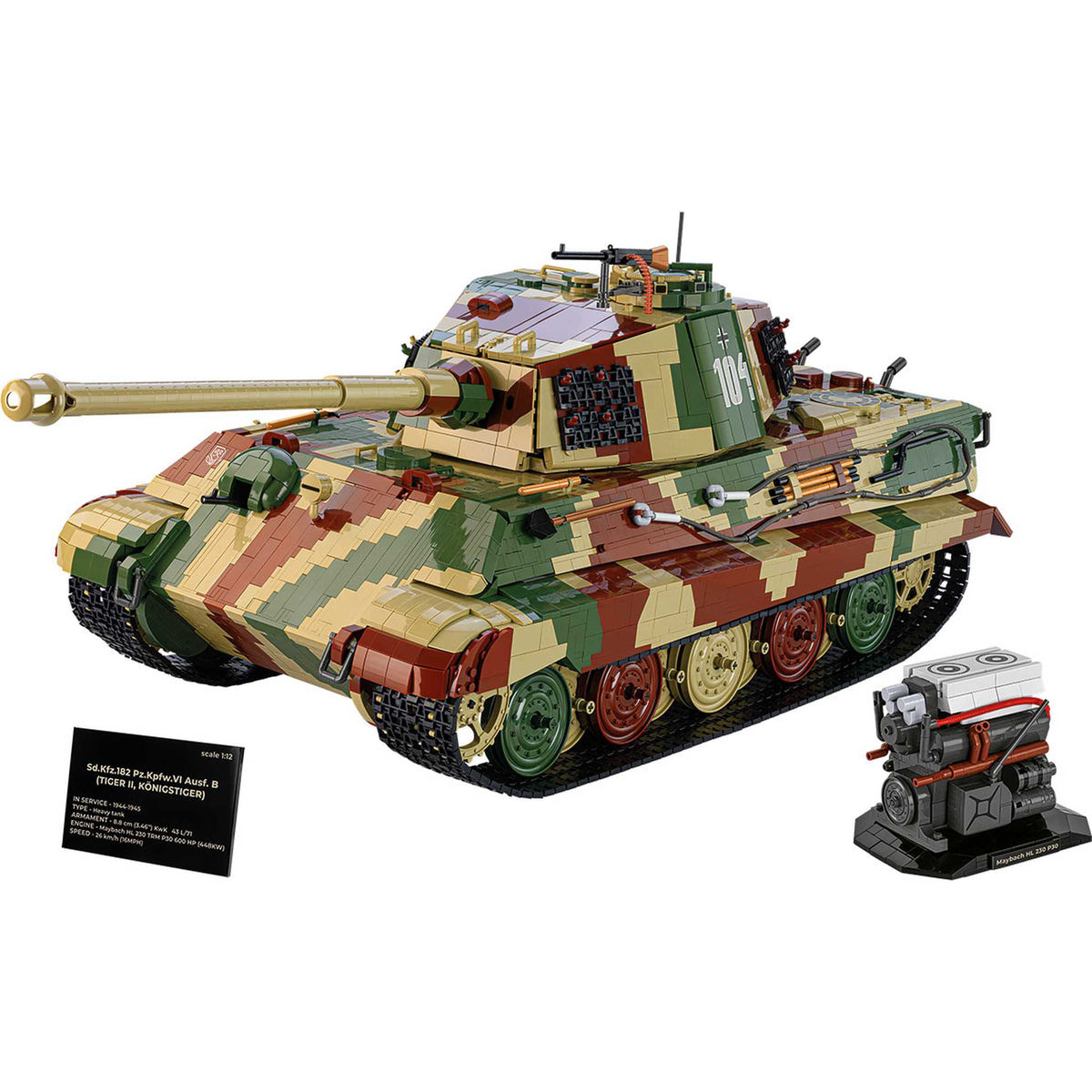 CB-2808 - Tiger II Königstiger (Cobi)
