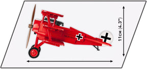2986 - Fokker DR. I "Roter Baron" (Cobi)