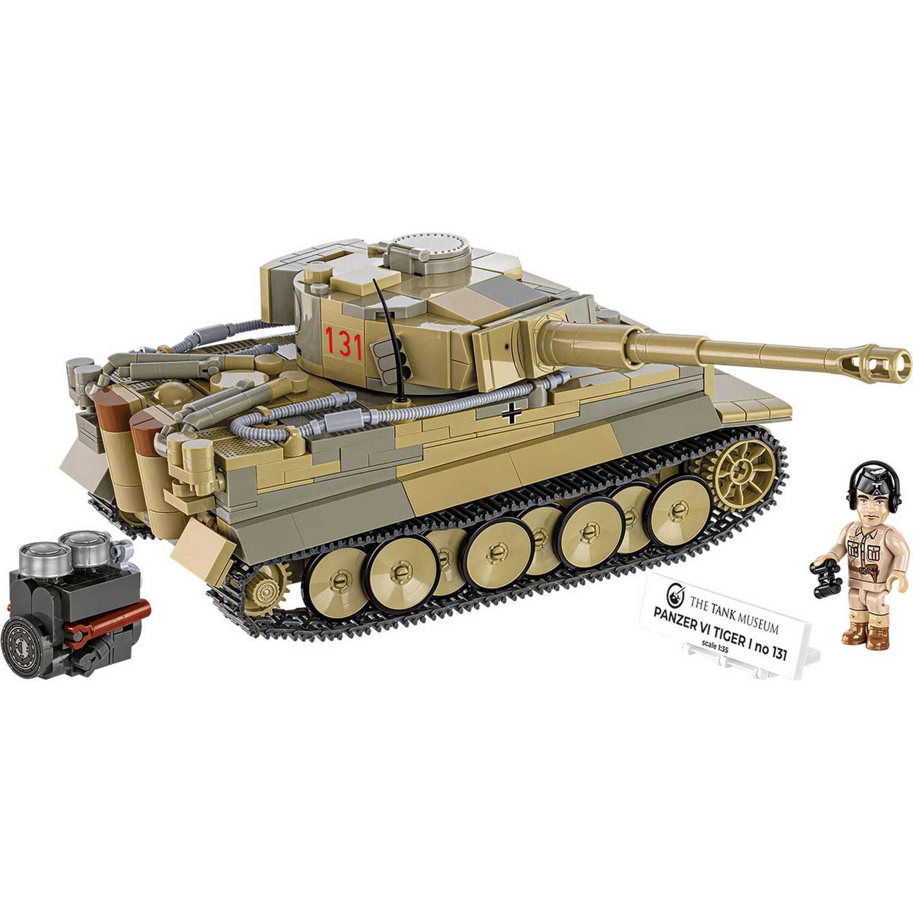 CB-3123 - Panzer VI Tiger I no 131 (Cobi)