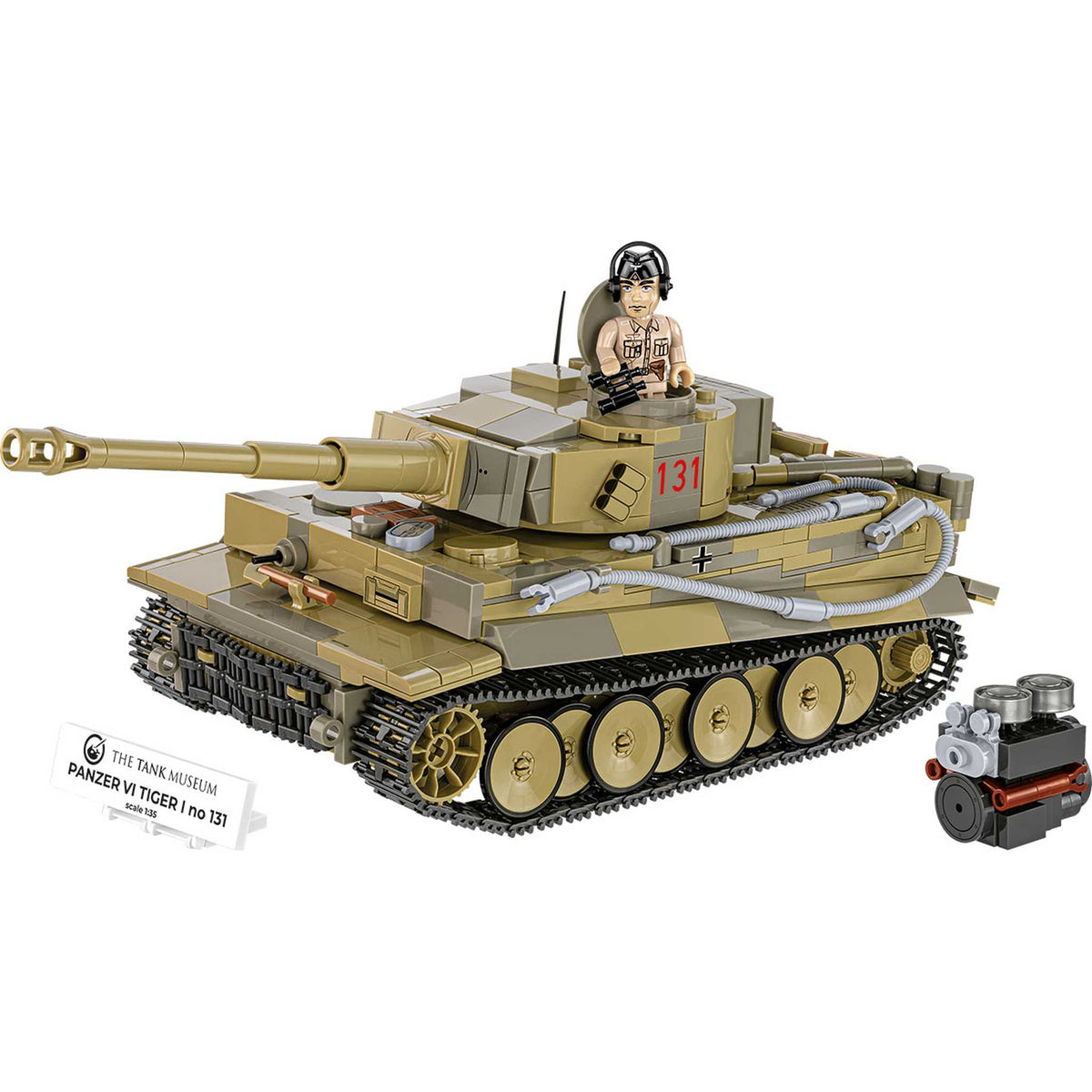 CB-3123 - Panzer VI Tiger I no 131 (Cobi)