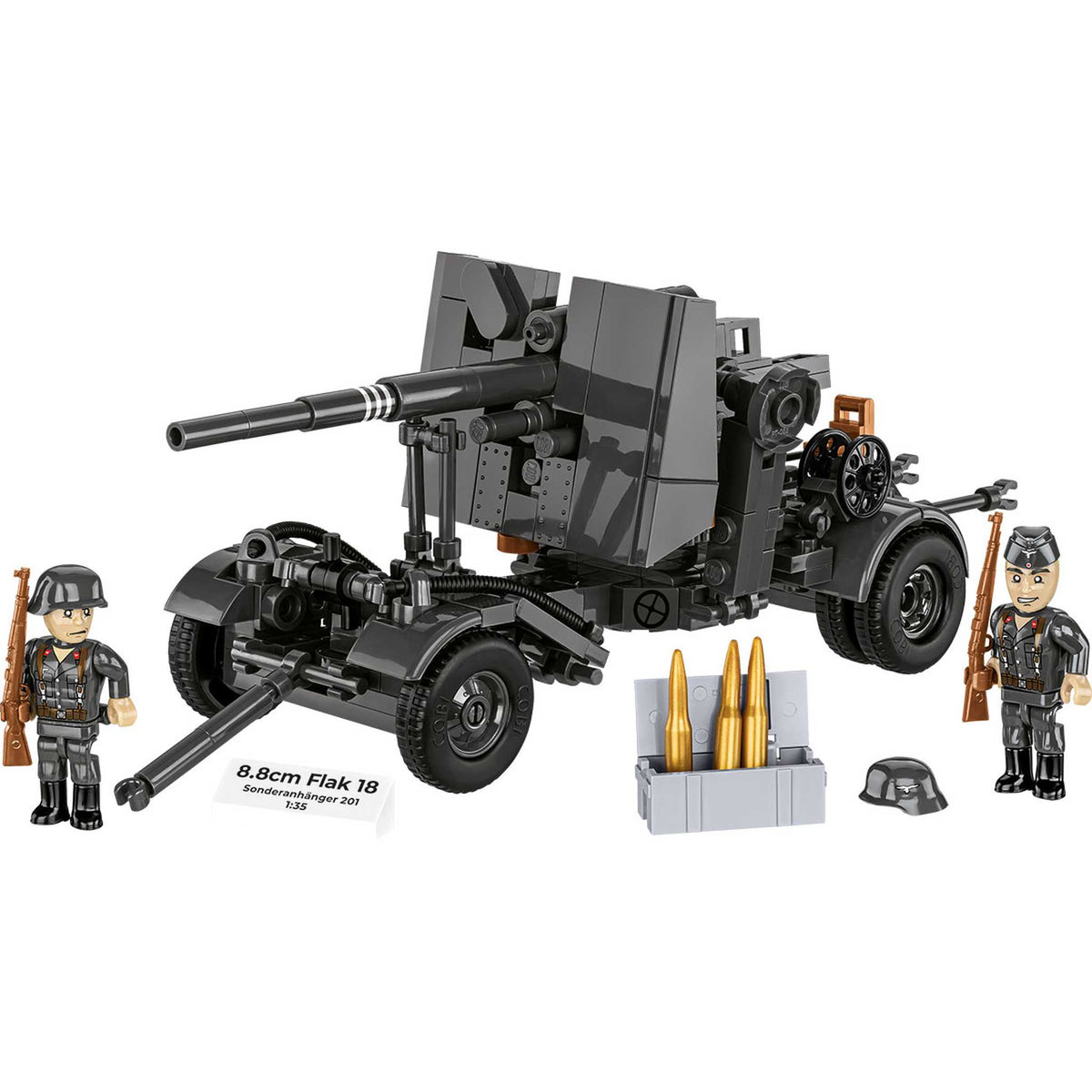 CB-3140 - 8.8cm FLAK mit Hänger (Cobi)