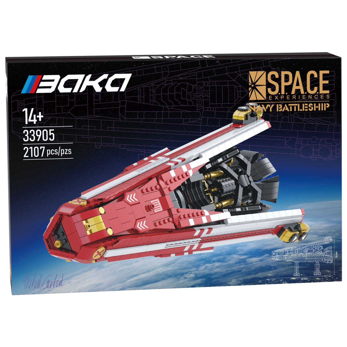 33905 - Navy Battleship (Baka)