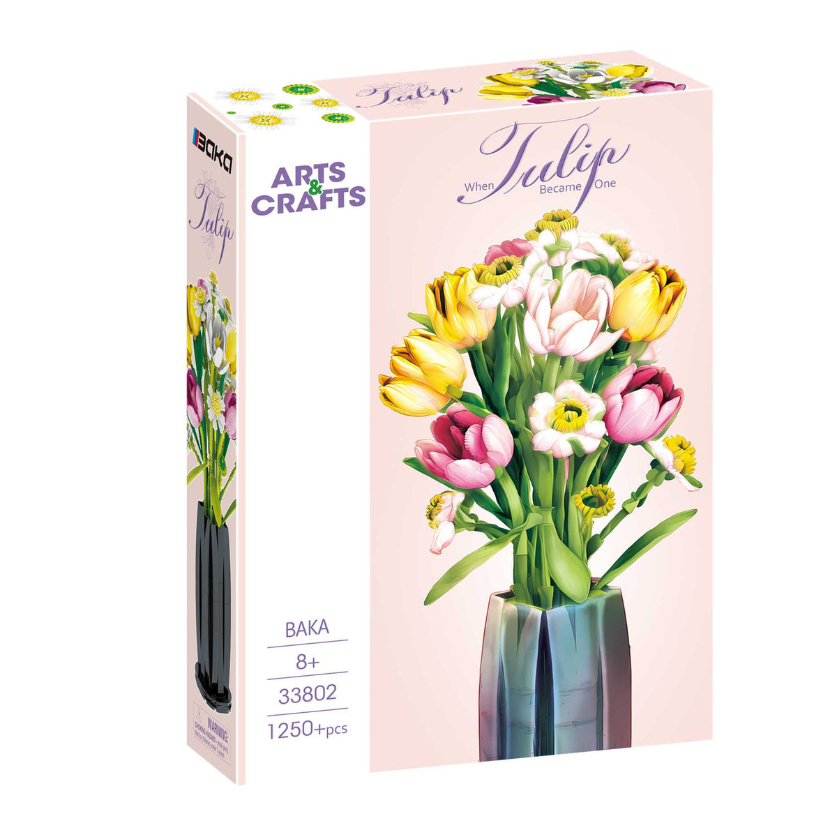 33802 - Tulpen in der Vase (Baka)