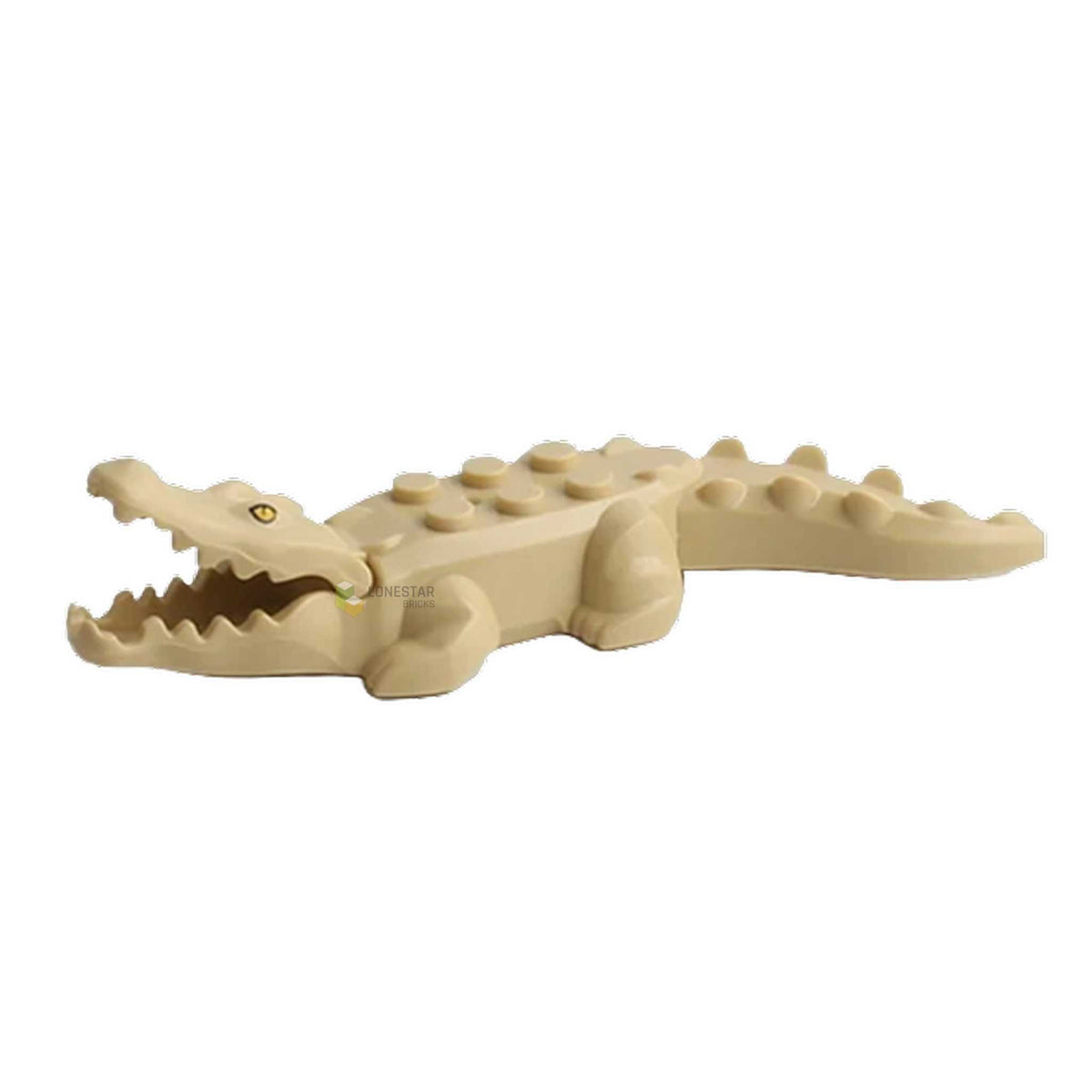 LB-4111 - Krokodil Hellbraun (Lonestar Bricks)
