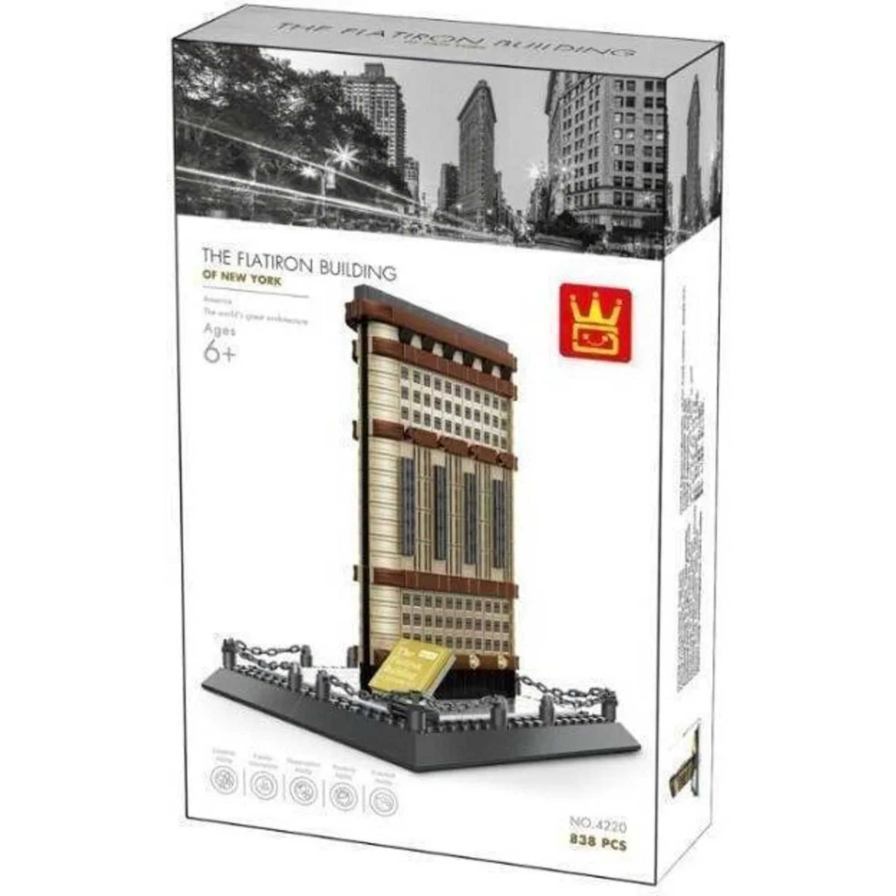 4220 - Flatiron Gebäude New York (Wange)