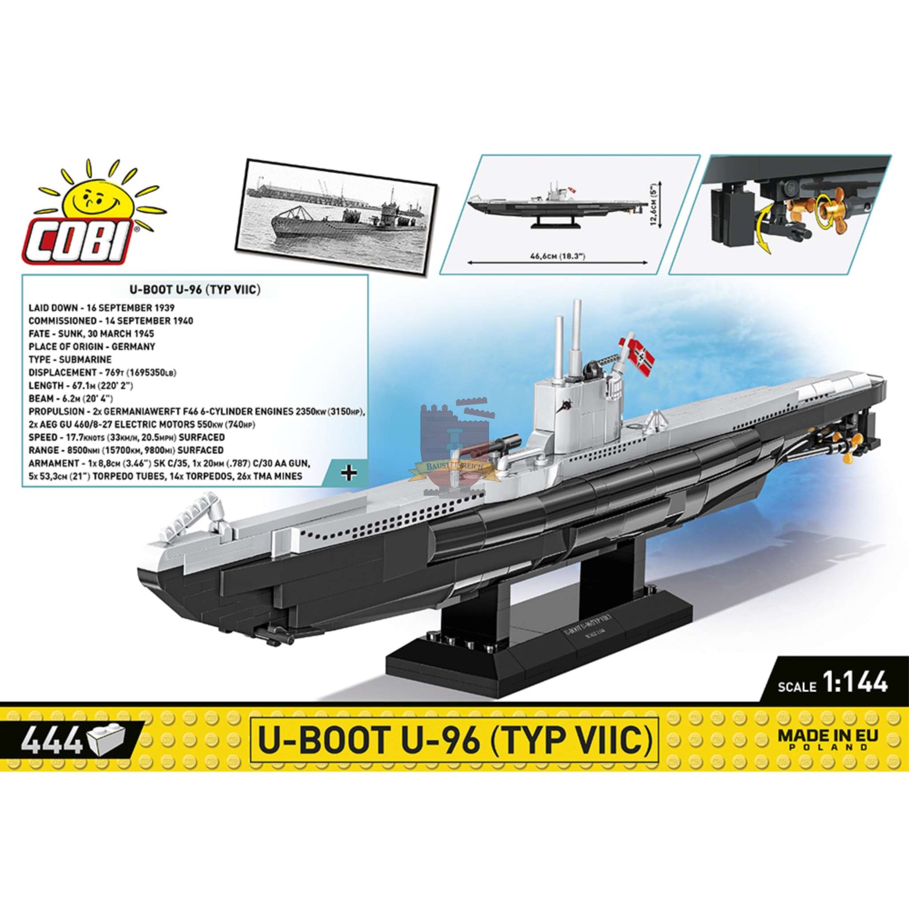 4847-U-Boot U-96 (Cobi)