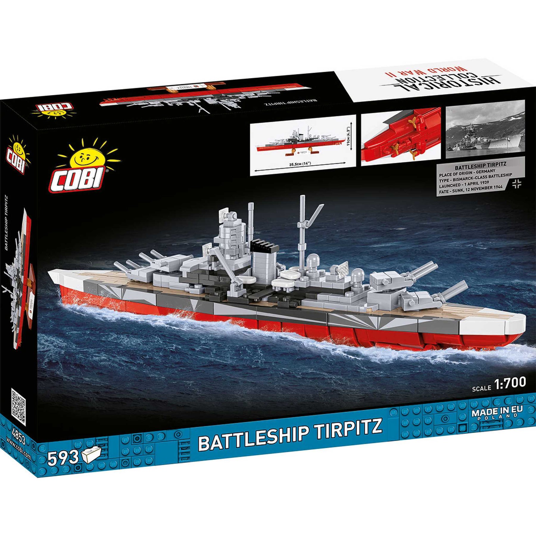 CB-4853 - Schlachtschiff Tirpitz (Cobi)