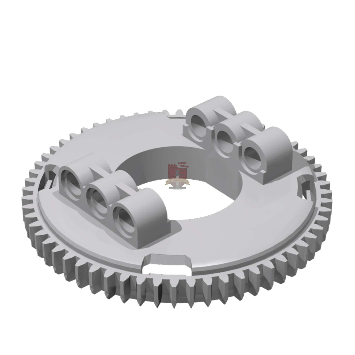 Upper Part for Turntable Hellgrau 10 Stück (GoBricks)