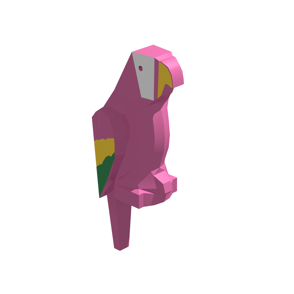LB-40079- Papagei rosa (Lonestar-Bricks)