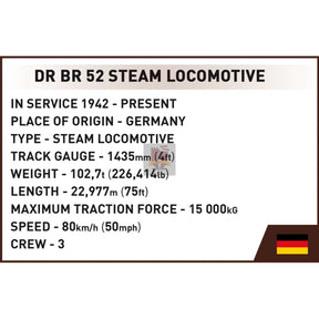 6282-DRB Class 52 Steam Lokomotive German (Cobi)