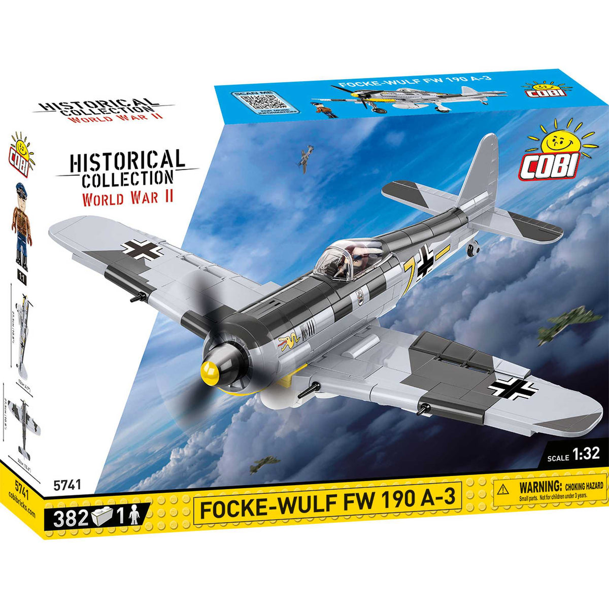 5741-Focke-Wulf FW 190 A3 (Cobi)