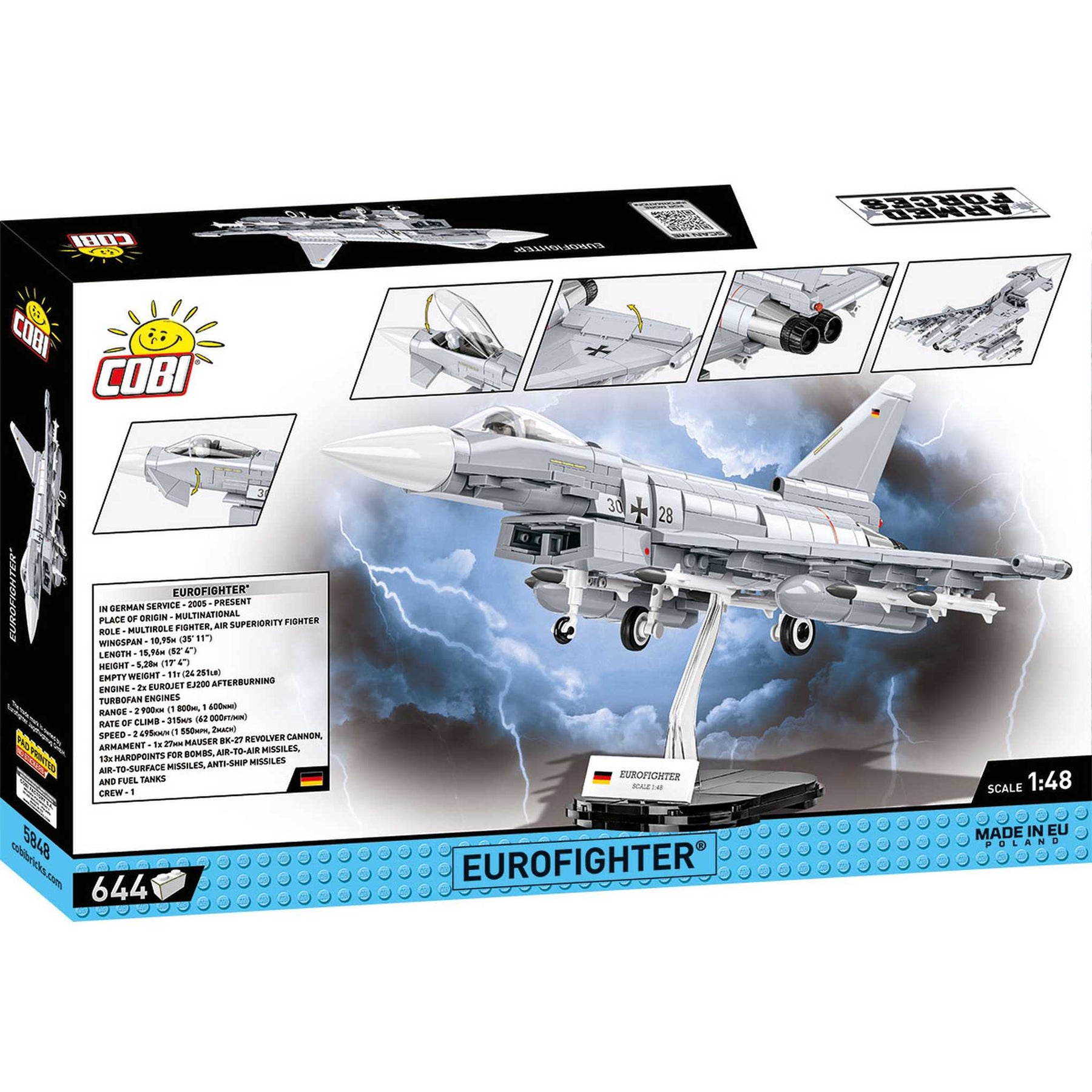 5848 - Eurofighter Typhoon Bundeswehr(Cobi)