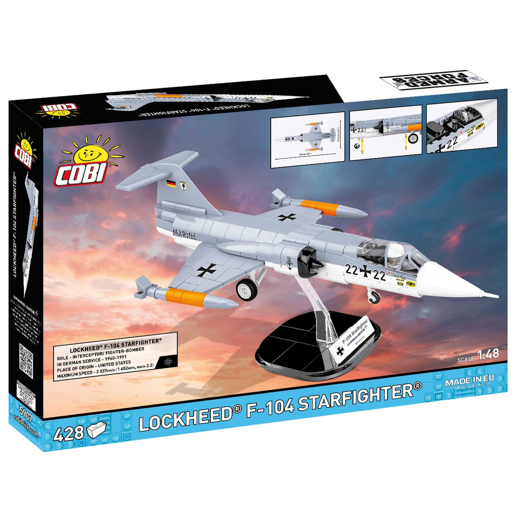 CB-5907 - Lockheed F-104 Starfighter (Cobi)