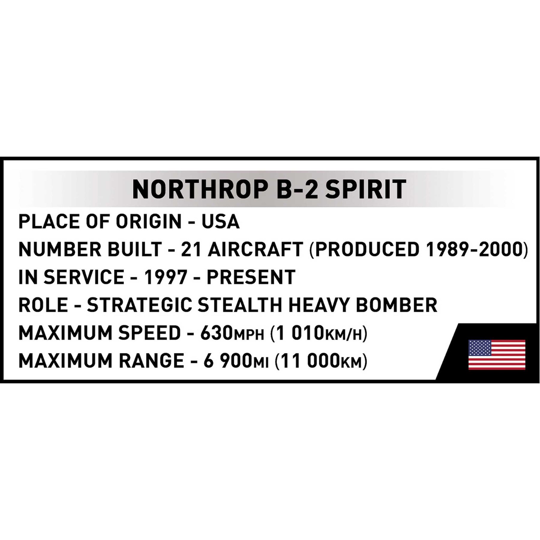 CB-5916 - Nothtrop B-2 Spirit (Cobi)
