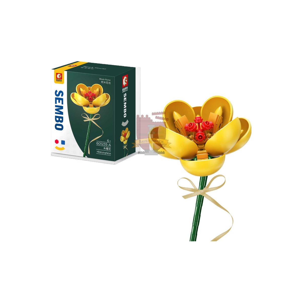 601235A - Hibiskus gelb (Sembo)