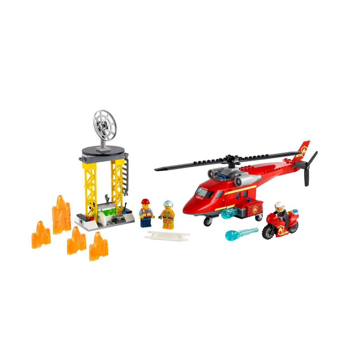 60281 - Feuerwehrhubschrauber (LEGO)