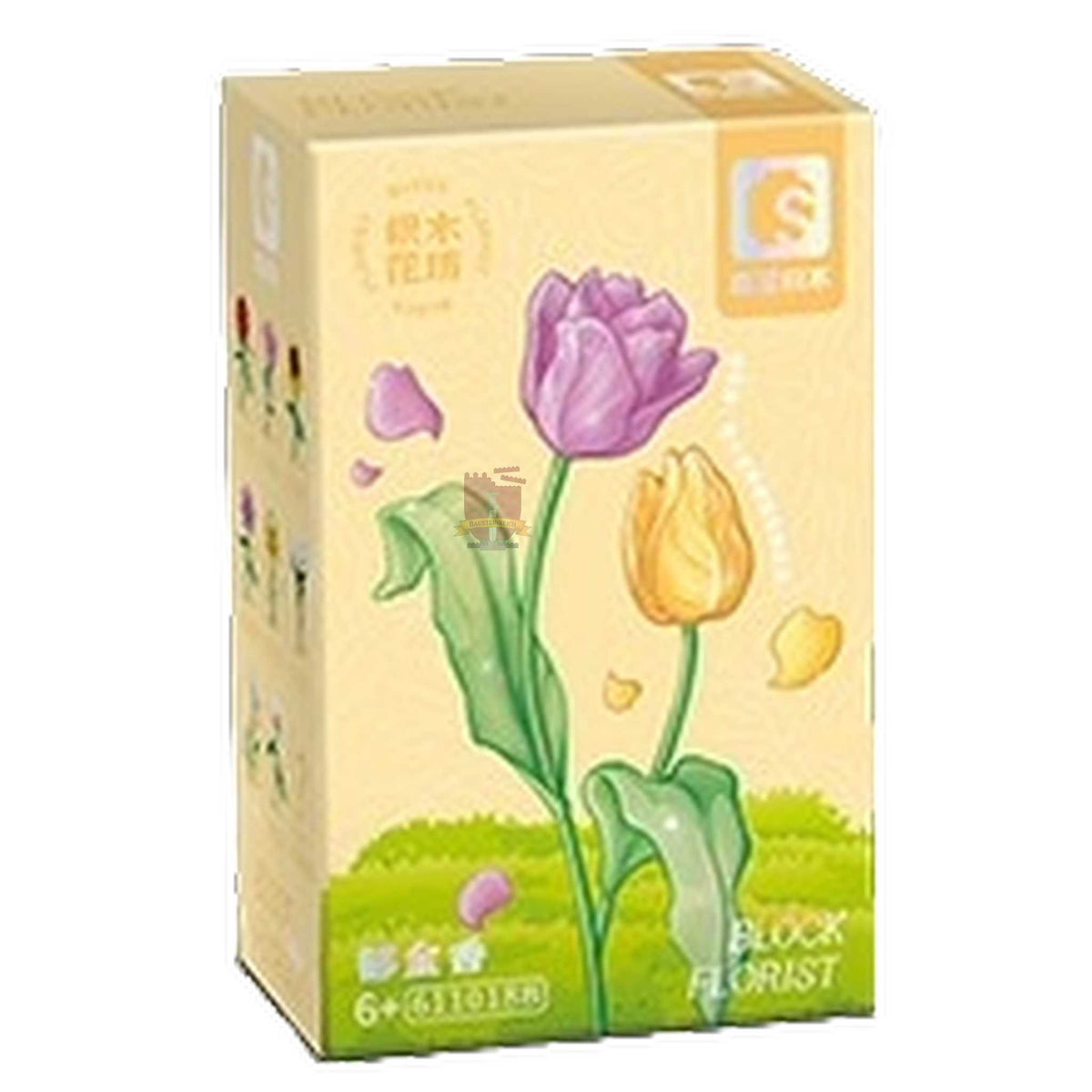 611018B - Tulpen lila/gelb (Sembo)