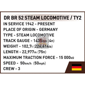 6283-Dampflokomotive DRB Class 52 (Cobi)