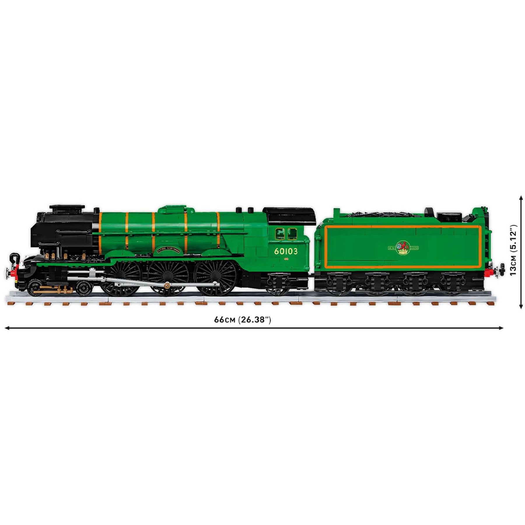 CB-6292 - Flying Scotsman - British Steam Locomotive (Cobi)