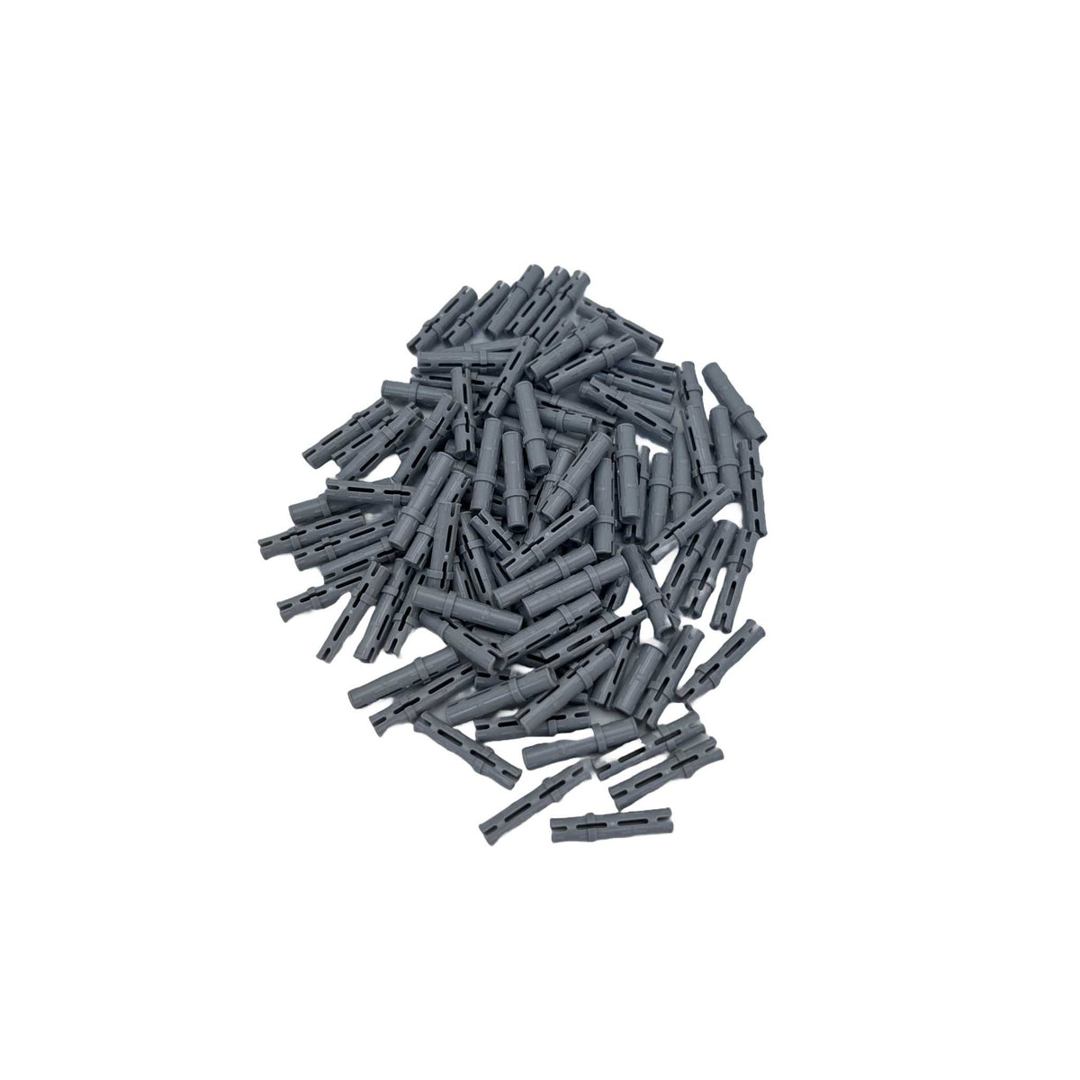 TECHNIK Pins - Set Da 100 Perni Con Frizione Bianchi 3L (6558) Per Mattoncini, Compatibili Lego, Gobricks - Ideali Per Costruzioni Tecniche