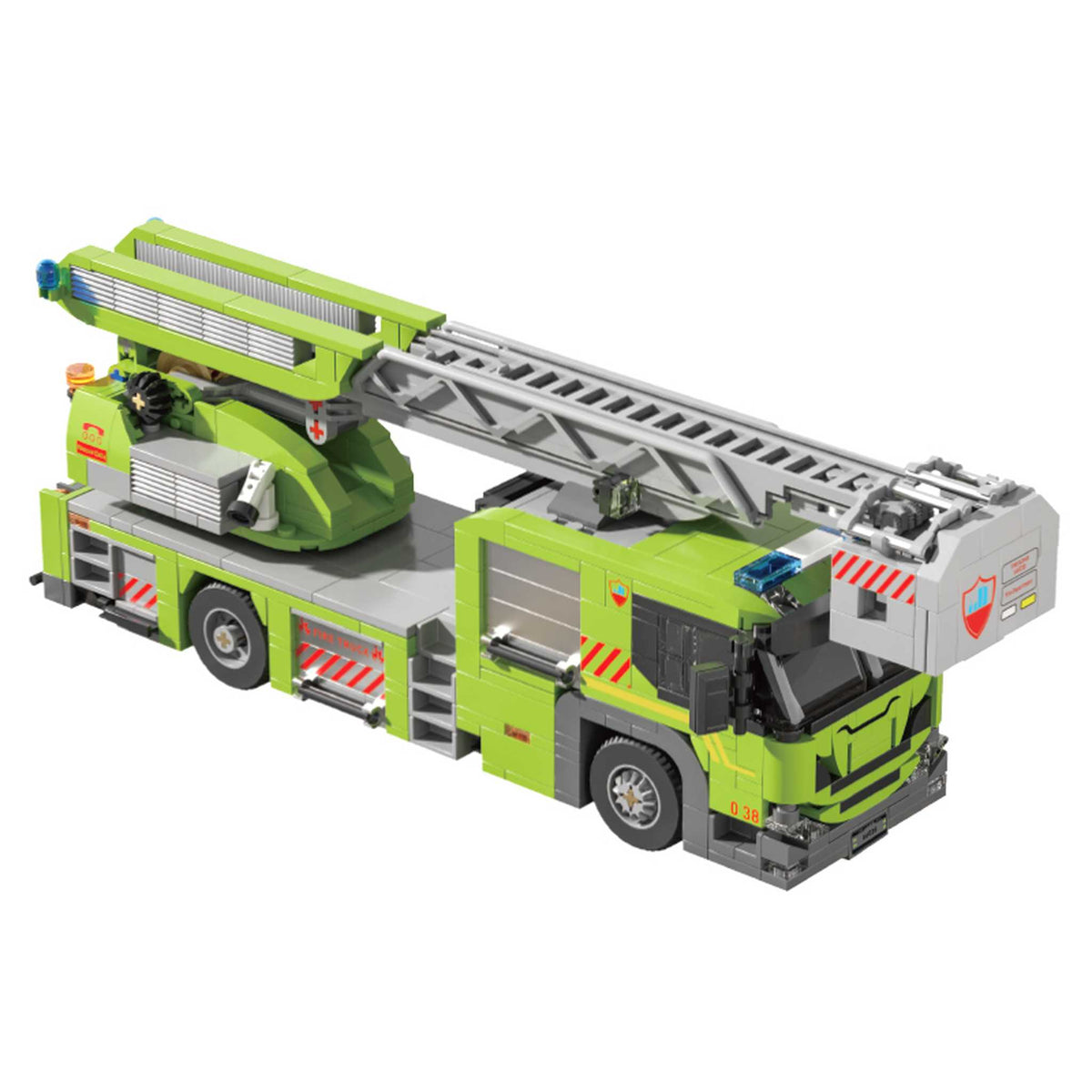 66038 - Feuerwehr mit Drehleiter  (Xbert)