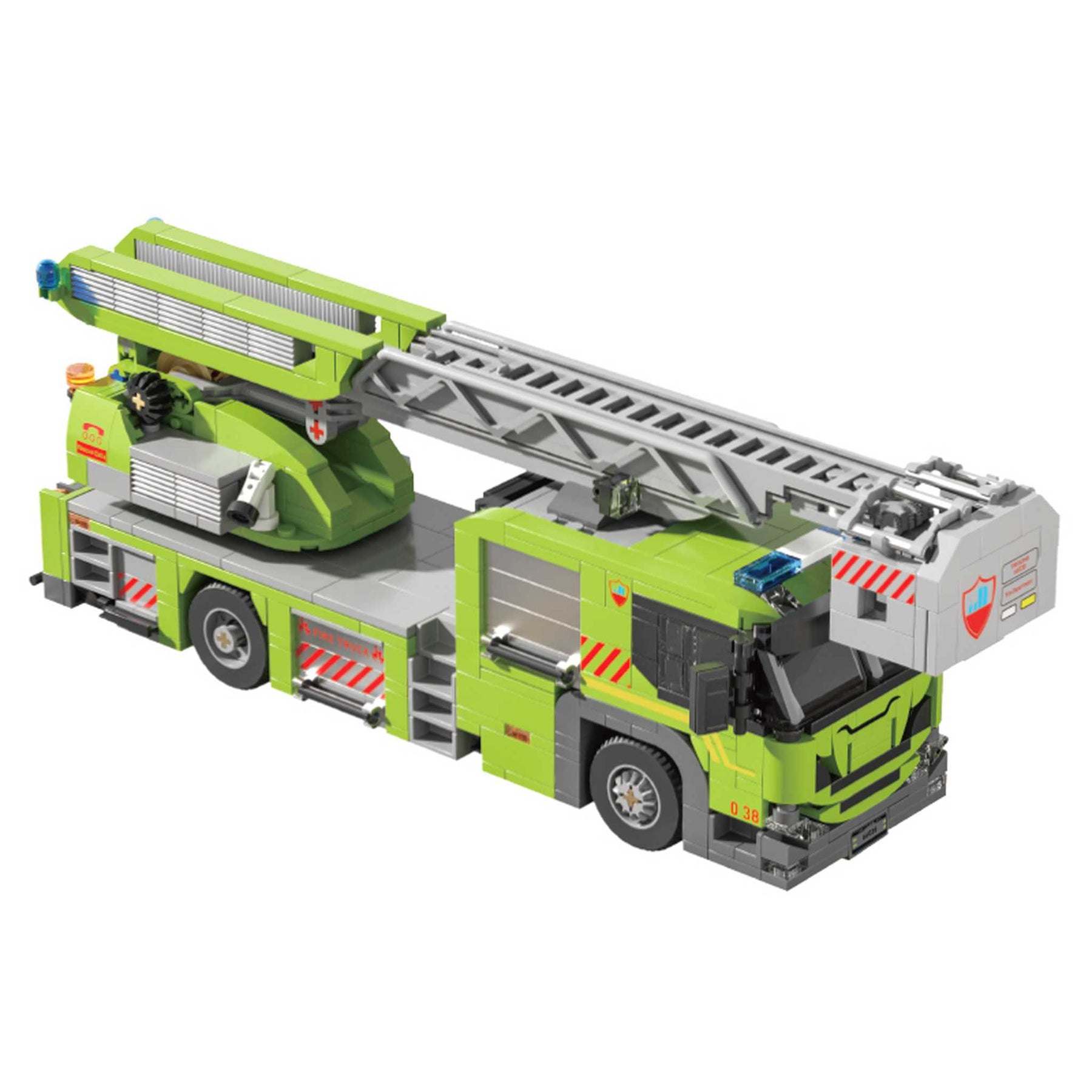 66038 - Feuerwehr mit Drehleiter  (Xbert)