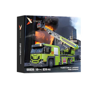 66038 - Feuerwehr mit Drehleiter  (Xbert)