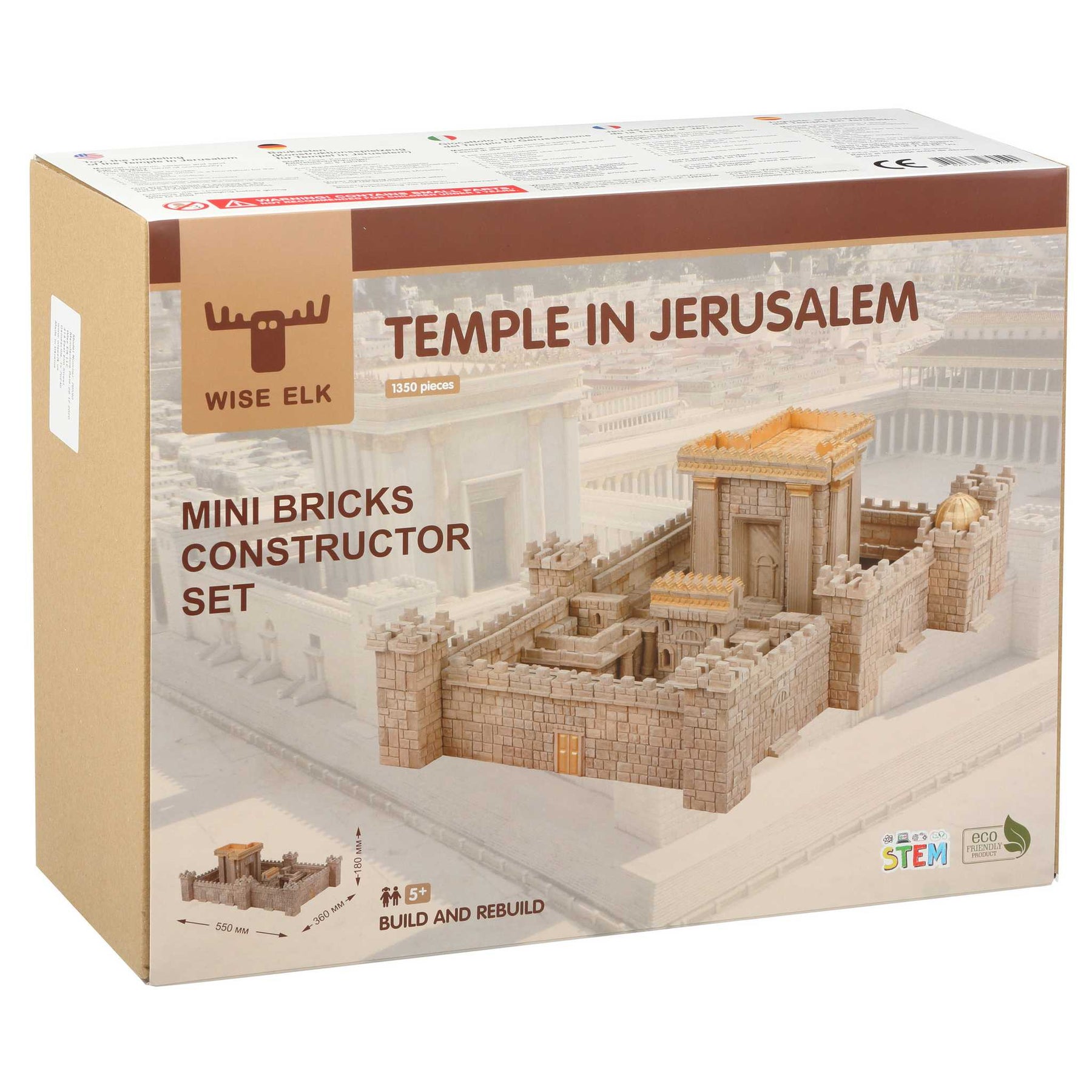 70590 - Tempel von Jerusalem Steinbaukasten (Wise Elk)