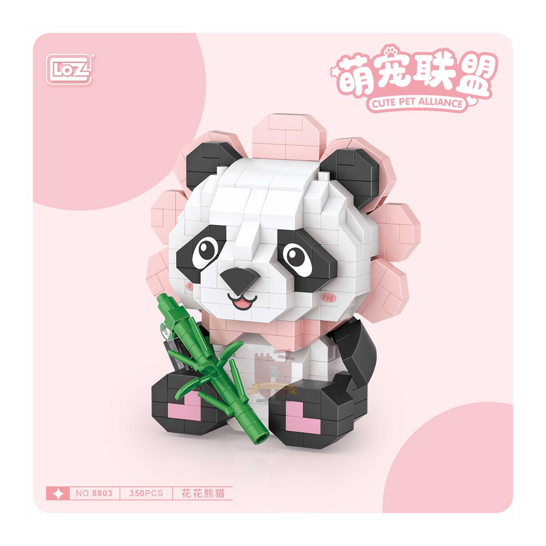 8803 - Blümchen Panda (LOZ)