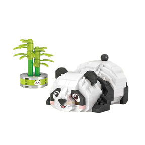 8804 - Panda mit Bambus (LOZ)